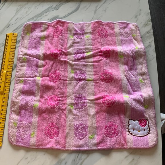 HELLO KITTY ROSE HANDKERCHIEF / TOWEL (2 ITEMS) - Picture 7 of 12